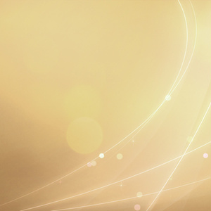 【動画素材】光のラインとキラキラパーティクルの背景素材【ゴールド】[Stock Video] Abstract Light Streaks with Glittering Particles, Gold Loop Background