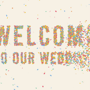 【クレジット表記不要の高解像度版】カラフルな紙吹雪がストップモーションで作る「Welcome to Our Wedding!」[High-res version with no attribution required] Colorful Confetti Typography in Stop Motion