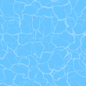 【動画素材】真上から見た水面のアニメーション背景素材 [Stock Video] Animation of Water Surface with Caustics From Above, Loop Background