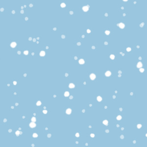 【動画素材】ふわふわな雪が降る背景アニメーション素材【冬&クリスマス用】[Stock Video] Fluffy Snowfall Animation, Loop Background