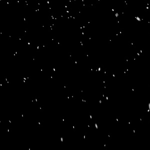 【動画素材】リアルな雪が降るオーバーレイ素材【黒背景＆ループ】[Stock Video] Realistic Snow Falling on Black Background, Loop