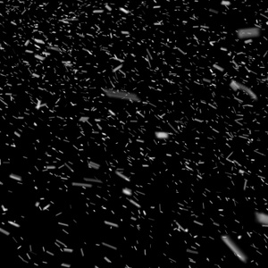 【動画素材】リアルな猛吹雪のオーバーレイ素材【黒背景＆ループ】[Stock Video] Realistic Snowstorm Blizzard on Black Background, Loop