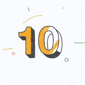 【動画素材】ページをめくりとサインペンのカウントダウン [Stock Video] Page-Flip Marker Pen Countdown