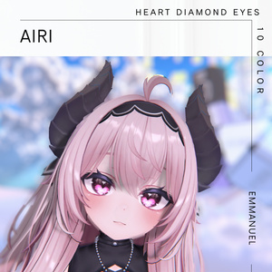【5アバター対応】HEART DIAMOND EYES アイテクスチャ 缩略图 3