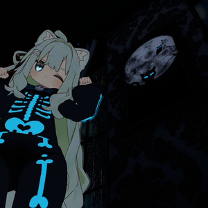 【まめふれんず】Skeleton Overall　スケルトンオーバーオール 缩略图 6