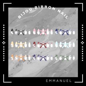 【13アバター対応】Bijou Ribbon Nail 缩略图 5