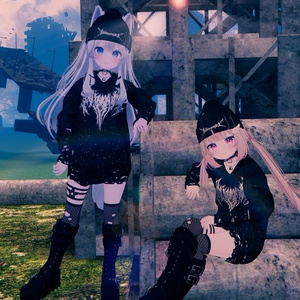 【11Avatars】Grunge Hoodie　グランジフーディー 缩略图 15