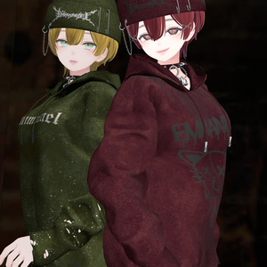 【11Avatars】Grunge Hoodie　グランジフーディー 缩略图 13