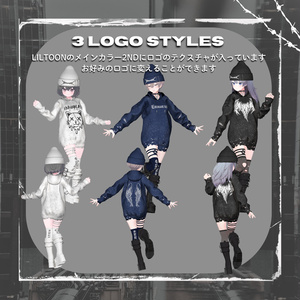【11Avatars】Grunge Hoodie　グランジフーディー 缩略图 10