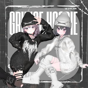 【11Avatars】Grunge Hoodie　グランジフーディー　
