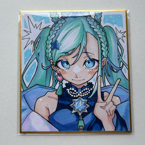 アクリルスタンドA＜asteroid：初音ミク＞ - Rella Artworks / 不安定+