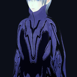 [3Dモデルウェア] ''BIONIC MACHINE" JACQUARD SWEATER 缩略图 6