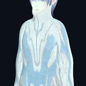 [3Dモデルウェア] ''BIONIC MACHINE" JACQUARD SWEATER 缩略图 4