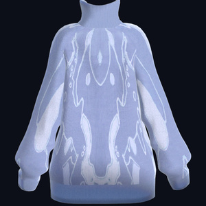 [3Dモデルウェア] ''BIONIC MACHINE" JACQUARD SWEATER/YUREI 缩略图 5