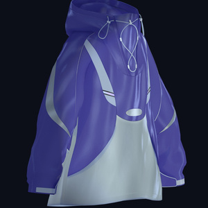 [3Dモデルウェア] Y2K ANORAK: cord model / veryperi 缩略图 2