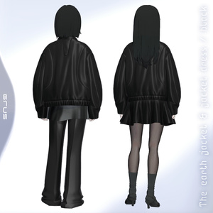 5アバター対応 [3Dモデルウェア] ｼﾞ･ｱｰｽｼﾞｬｹｯﾄ & ｼﾞ・ｱｰｽｼﾞｬｹｯﾄﾄﾞﾚｽ 缩略图 8