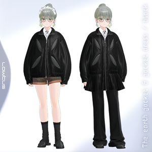 5アバター対応 [3Dモデルウェア] ｼﾞ･ｱｰｽｼﾞｬｹｯﾄ & ｼﾞ・ｱｰｽｼﾞｬｹｯﾄﾄﾞﾚｽ 缩略图 5