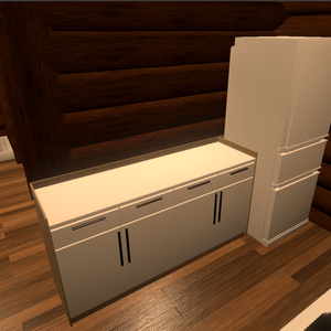 【無料・Unity・VRChat】家具 キッチン_簡易取り付けキット2 缩略图 2