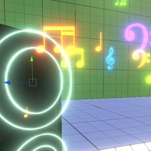 音符パーティクル