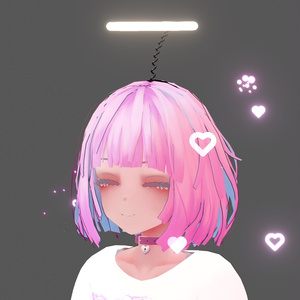 ほわほわハートパーティクル