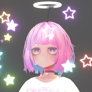 無料なくるくる星パーティクル