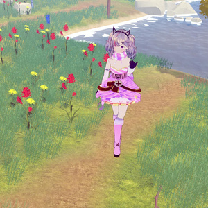Hinata VRM Model, 3D Model, Vtube Model