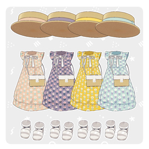 おしゃまワンピ【キプフェル、うささき対応】 缩略图 6