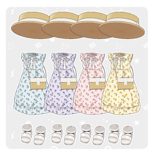 おしゃまワンピ【キプフェル、うささき対応】 缩略图 5
