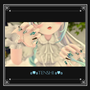 【3Dネイル】RabbitAngelNail(11アバター/MA対応) 缩略图 4