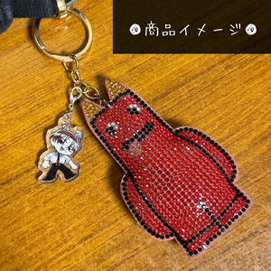 文字化化】赤い傘の男-ミニアクリルキーホルダー【ファンメイド
