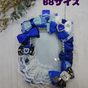 アクリル⭐️オーダーデコケース 東方projectのアクキーで🩵💛 アクリル系厚み出ないので、 デコ