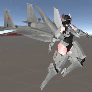 FF15C 戦闘機風少女 缩略图 2