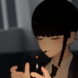【VRChat】おだんごみつあみサイド [Braided Side Bun hair] 缩略图 5