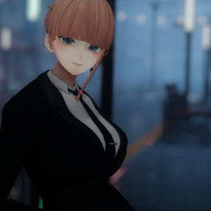【VRChat】おだんごみつあみサイド [Braided Side Bun hair] 缩略图 8