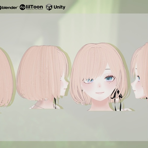 【VRChat】みみかけボブ [Tucked Bob] 缩略图 4