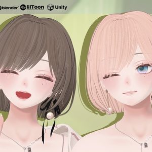 【VRChat】みみかけボブ [Tucked Bob] 缩略图 2
