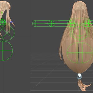 [MA対応]むすびロング [Tied Long Hair] [VRChat] 缩略图 10
