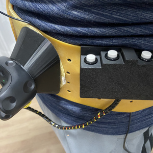 VIVE Tracker PogoPinケーブル接続用アダプタ＆スイッチボックス【３Dプリントデータ】