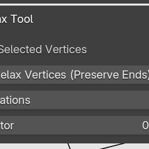 Blender4.4.1でRelaxツールを追加するアドオン