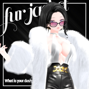 『森羅』【3D衣装モデル】Fur_coat