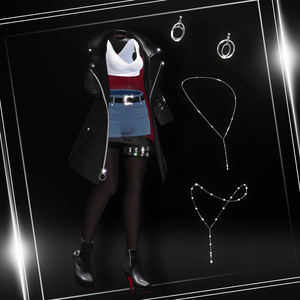 ✨HB_shop✨『8アバター対応』【3D衣装モデル】Via Nocturna 缩略图 8