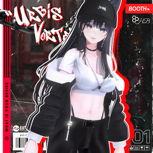 ✨HB_shop✨『13アバター対応』【3D衣装モデル】UrbisVortex