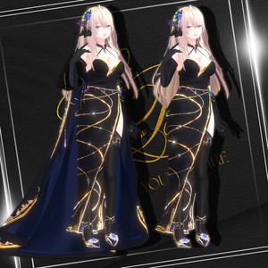 ✨HB_shop✨『8アバター対応』【3D衣装モデル】gala_glam 缩略图 9