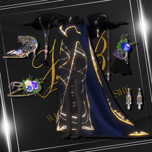 ✨HB_shop✨『8アバター対応』【3D衣装モデル】gala_glam 缩略图 13