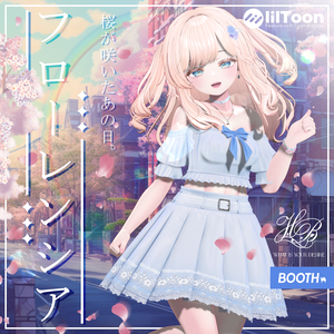 ✨HB_shop✨『12アバター対応』【3D衣装モデル】Florentia