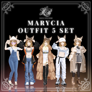 ✨HB_shop✨『マリシア-Marycia-対応』outfit 5set