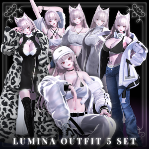✨HB_shop✨『ルミナ - LUMINA(v1.07)-対応』outfit 5set