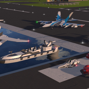 Sacc's Flight and Vehicles Prefab
