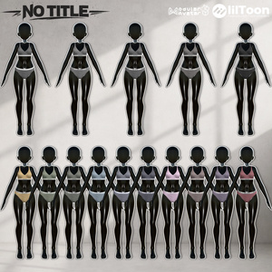 【15 Avatars】 NO_01. 🩶 NO_TITLE 🩶 🩶 無題 🩶 缩略图 3