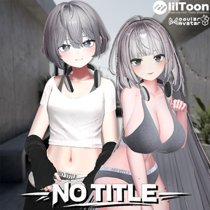 ✨Sale 中✨【17 Avatars】 NO_01. 🩶 NO_TITLE 🩶 🩶 無題 🩶